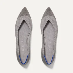 Rothy's The Point^The Point Silver Metallic