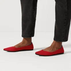 Rothy's The Point^The Point Bright Red