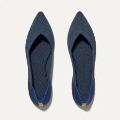 Rothy's The Point^The Point Navy Herringbone