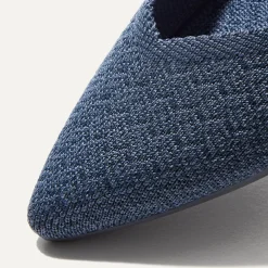 Rothy's The Point^The Point Navy Herringbone