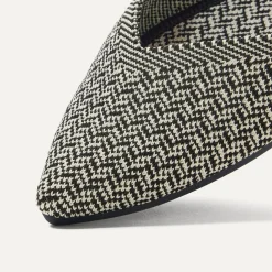 Rothy's The Point^The Point Slate Herringbone