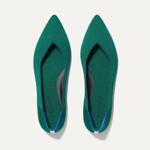 Rothy's The Point^The Point Ii Dark Emerald