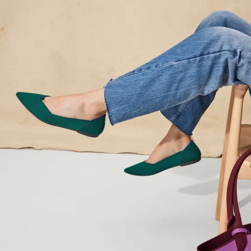 Rothy's The Point^The Point Ii Dark Emerald
