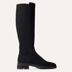 Rothy's The Tall Lug Boot^The Tall Lug Boot Onyx Black