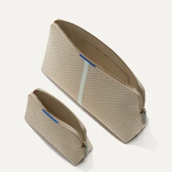 Rothy's Clutches & Pouches^The Vanity Set Coastal Mini Check