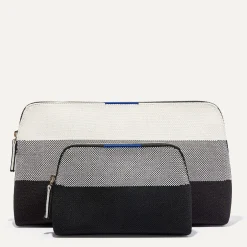 Rothy's Clutches & Pouches^The Vanity Set Black Mist
