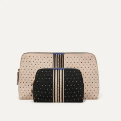 Rothy's Clutches & Pouches^The Vanity Set Tuxedo Stripe