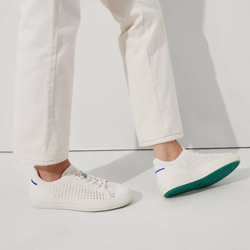 Rothy's The Lace Up^The Women's Rs02 Sneaker Courtside White